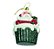 KIT 3PÇS SANTA CUPCAKE ESCARLATE CANDY NATALINO - Imagem 1