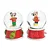 KIT 2 Globinho Mickey Minnie Vermelho Branco Preto - Imagem 1