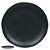 KIT 4 PRATO RASO MELAMINA ORGANIC (PRETO) FLORARTE - Imagem 1