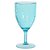 TACA ACRILICO 400ml MARTELADO (AZUL) FLORARTE - Imagem 1