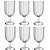 JG 6 TACAS REFINATTO EM VIDRO 330ML L´HERMITAGE - Imagem 1