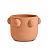 CACHEPOT EM CIMENTO TERRACOTA COM BOLAS MART - Imagem 1