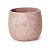 CACHEPOT EM CIMENTO ROSA ANTIGO MART 18x21cm - Imagem 1