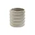 Cachepot em Cerâmica com Design Ondulado CINZA MART - Imagem 1