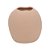 VASO EM CERAMICA FOSCO ROSE MART 17,5x17cm - Imagem 1