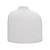 VASO EM CERAMICA FOSCO BRANCO ORGANICO 26CM MART 34,5X33,5CM - Imagem 1