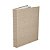 LIVRO CAIXA EM MDF COM REVESTIMENTO EM LINHO AREIA MART 31cm - Imagem 1
