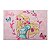 TAPETE JOY MATTEL BARBIE BORBOLETAS 70X100CM ROSA JOLITEX - Imagem 1