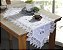 LINHA FLORAL CAMINHO MESA RENDADO BUENOS AIRES 40X220CM BCO - Imagem 1