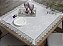 LINHA FLORAL CAMINHOS DE MESA ORLANDO 85X85CM BCO JOLITEX - Imagem 1