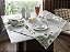 LINHA ATELIE TRILHO DE MESA FILIPINAS 85X85CM BEGE/VRD/BCO - Imagem 1