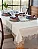 TOALHA DE MESA RENDADA 100%PES VENEZA 160X300CM BG/BCO/FE - Imagem 1