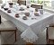 TOALHA DE MESA RENDADA 100%PES VENEZA 160X300CM BRANCO - Imagem 1