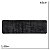 TAPETE MELODY PASSADEIRA 66CM X 1,80M PRETO JOLITEX - Imagem 2
