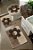 KIT 3 PÇS BANHEIRO TAPETE TOP PLUS AMOR PERFEITO PALHA/SISAL - Imagem 1