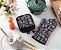 KIT LUVA+PEGADOR 18x33CM ESTAMPADO KITCHEN PRETO JOLITEX - Imagem 1