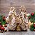 Sagrada Familia em Resina e tecido Decorativa 43cm - Imagem 2