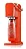 Máquina para Gaseificar Água RED ART Sodastream Vermelho - Imagem 1