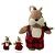 ESQUILO NATAL MENINO EM PE (VERMELHO) 19cm - Imagem 2