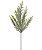 PICK NATALINO DECORATIVO COM FOLHAS VERDES 32cm - Imagem 1