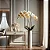 FLOR ORQUIDEA PHALAENOPSIS REAL TOQUE BRANCO AMARELO 65CM - Imagem 2