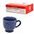 XICARA CAFE GLAZE AZUL HAUSKRAFT 100ML 6PC - Imagem 1