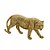 ESCULTURA TIGRE DECORATIVO DOURADO 29CM - Imagem 1