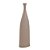VASO DECORATIVO EM CERAMICA 46CM MARROM - Imagem 1