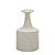 VASO DECORATIVO OFF WHITE RUSTICO EM CERAMICA 31CM - Imagem 1