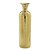 VASO DECORATIVO EM METAL INDIANO DOURADO 60CM - Imagem 1