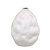 VASO DECORATIVO ORGANICO BRANCO 16CM - Imagem 1