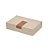 CAIXA DECORATIVA EM MDF E PU BEGE 28X20CM - Imagem 2