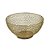 CENTRO DE MESA DECORATIVO EM METAL DOURADO 29,5CM - Imagem 1