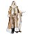 ESCULTURA PAPAI NOEL EM RESINA DECORATIVO COM RENA - Imagem 1
