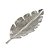 CENTRO DE MESA FOLHA DECORATIVA AÇO INOX 78CM - Imagem 1