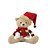 URSO DE PELCIA CACHECOL E TOUCA CLASSIC 15CM - Imagem 1