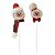 KIT 2PÇS STICK GINGERBREAD DECORATIVOS - Imagem 1