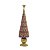 ESCULTURA ARVORE NATALINA DECORATIVA EM RESINA LUXURY 45CM - Imagem 1