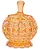 POTE EM VIDRO CHAMPAGNE MART 9X11,5X9CM - Imagem 1