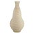 Vaso Decorativo Ondulado de Cerâmica Bege - 39,5 cm - Imagem 1