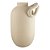 Vaso Decorativo de Cerâmica Bege com Alça - 34 cm - Imagem 1