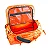 Mochila Duffle Bag 50L Laranja para Viagens Camping Nautika - Imagem 3