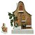 VILA NATALINA CASA DECORATIVA RUSTICA C/LED 31cm FLORARTE - Imagem 2
