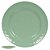 KIT 4 PRATO SOBREMESA MELAMINA 22cm BREEZE (VERDE) FLORARTE - Imagem 1