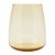 VASO EM VIDRO ANGRA AMBER DECORATIVO 19X17CM - Imagem 1