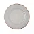 PRATO RASO DE CERAMICA LINEAR CINZA 27CM LYOR - Imagem 1