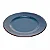 PRATO RASO DE CERAMICA LINEAR AZUL 27CM LYOR - Imagem 1