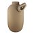 VASO MINIMALISTA COM ALÇA DECORATIVO MARROM 34CM - Imagem 1