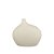 VASO DE LINHAS ORGANICAS OFF WHITE 17CM - Imagem 1