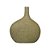 VASO DE LINHAS ORGANICAS VERDE DECORATIVO 24CM - Imagem 1